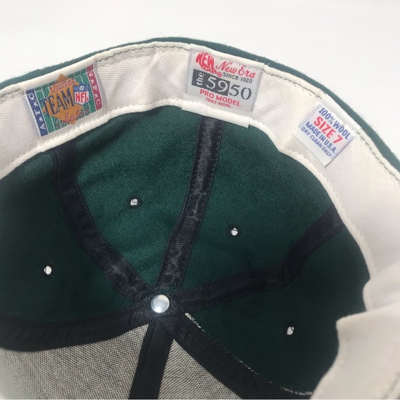 Green Bay Packers New Era Vintage Fitted Hat 7 - Picture 5 of 5